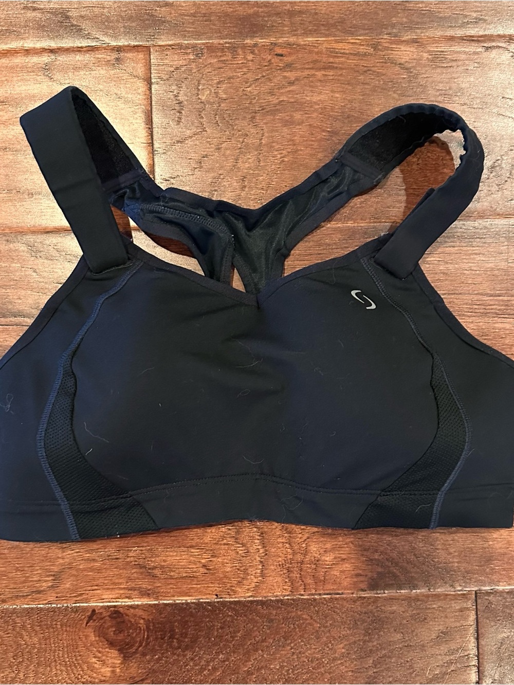 Brooks Black High-Support Racerback Sports Bra